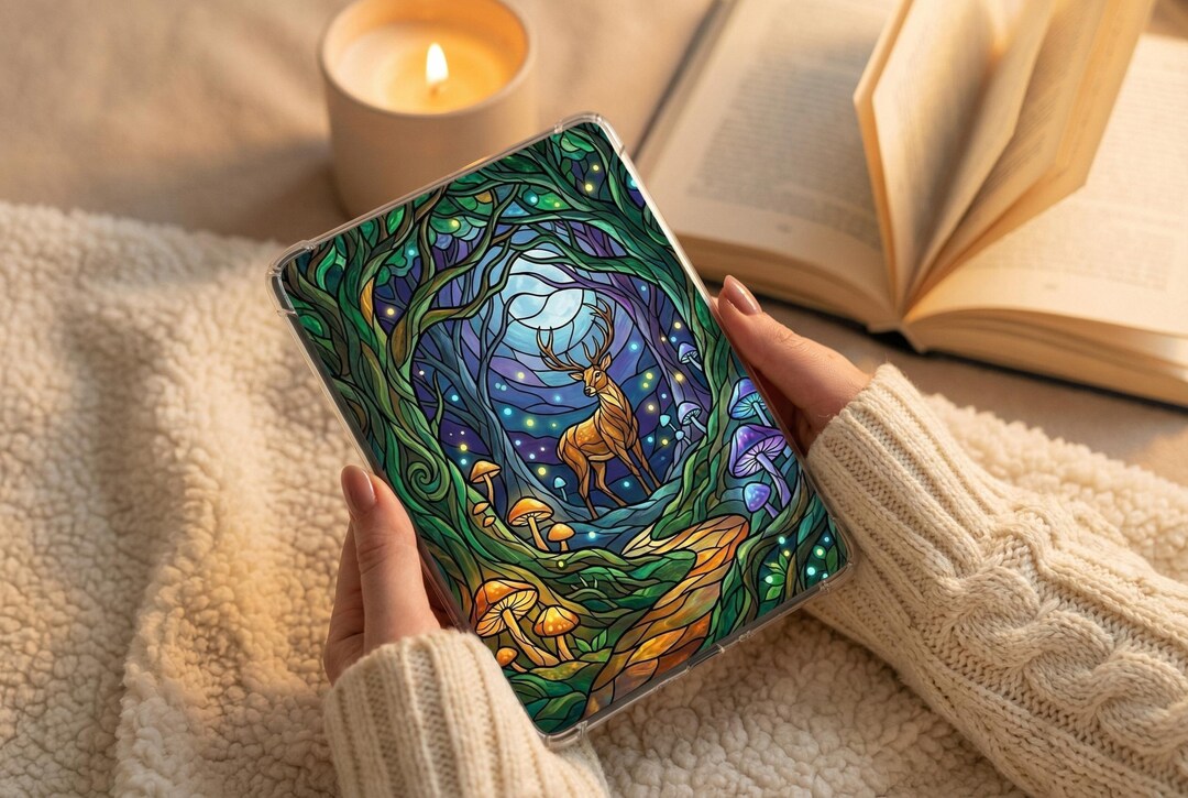 Fantasy Kindle Insert Printable | Romantasy Acotar Deer Velaris | Clear ...