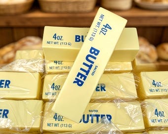 Juguete blando de mantequilla de rebote lento, juguete antiestrés, juguete blando de silicona suave, juguete sensorial con forma de comida para aliviar la ansiedad.