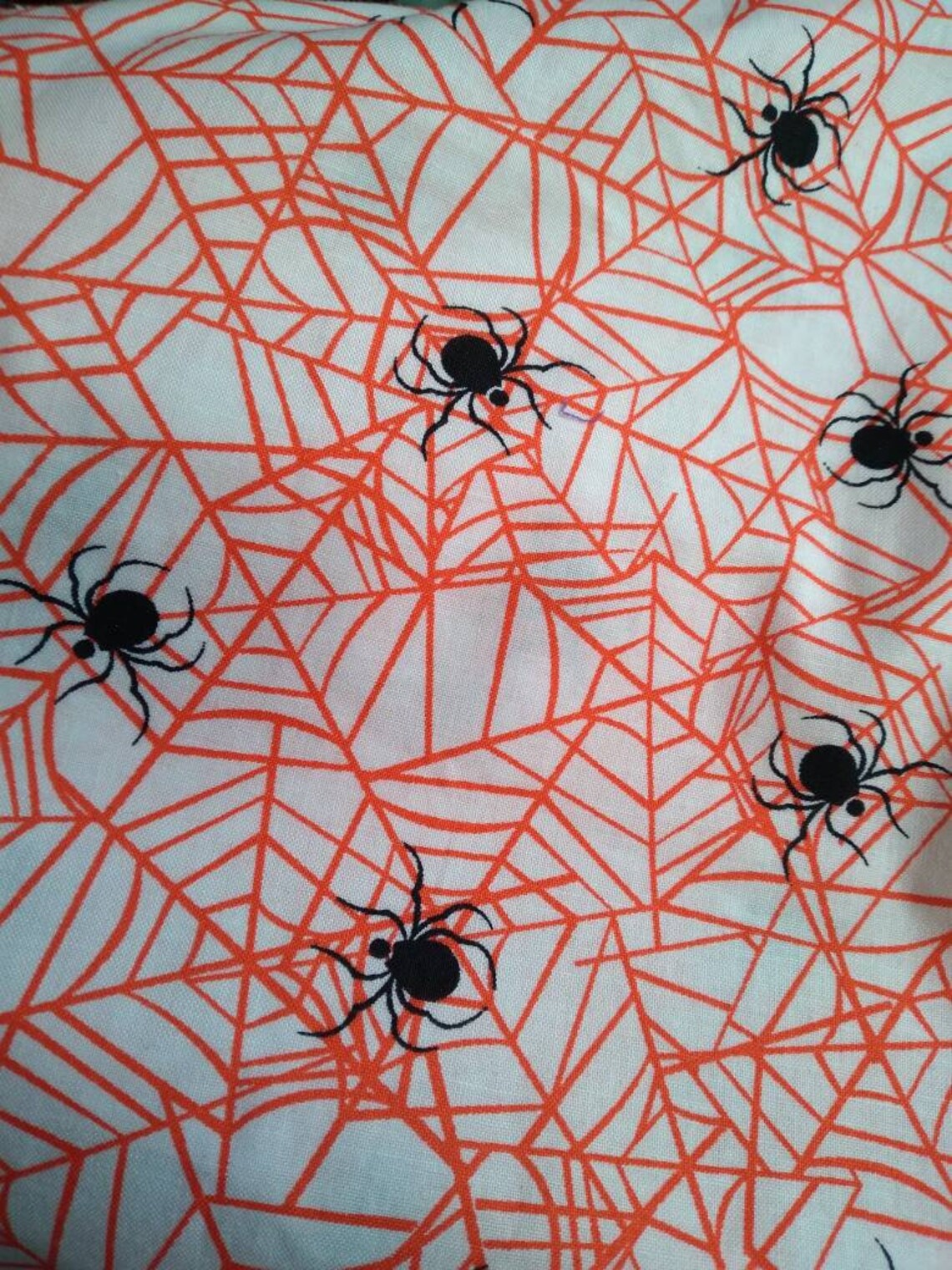 Spider  Spiders Fabric Halloween. Bty by the Yard. Joann. Etsy