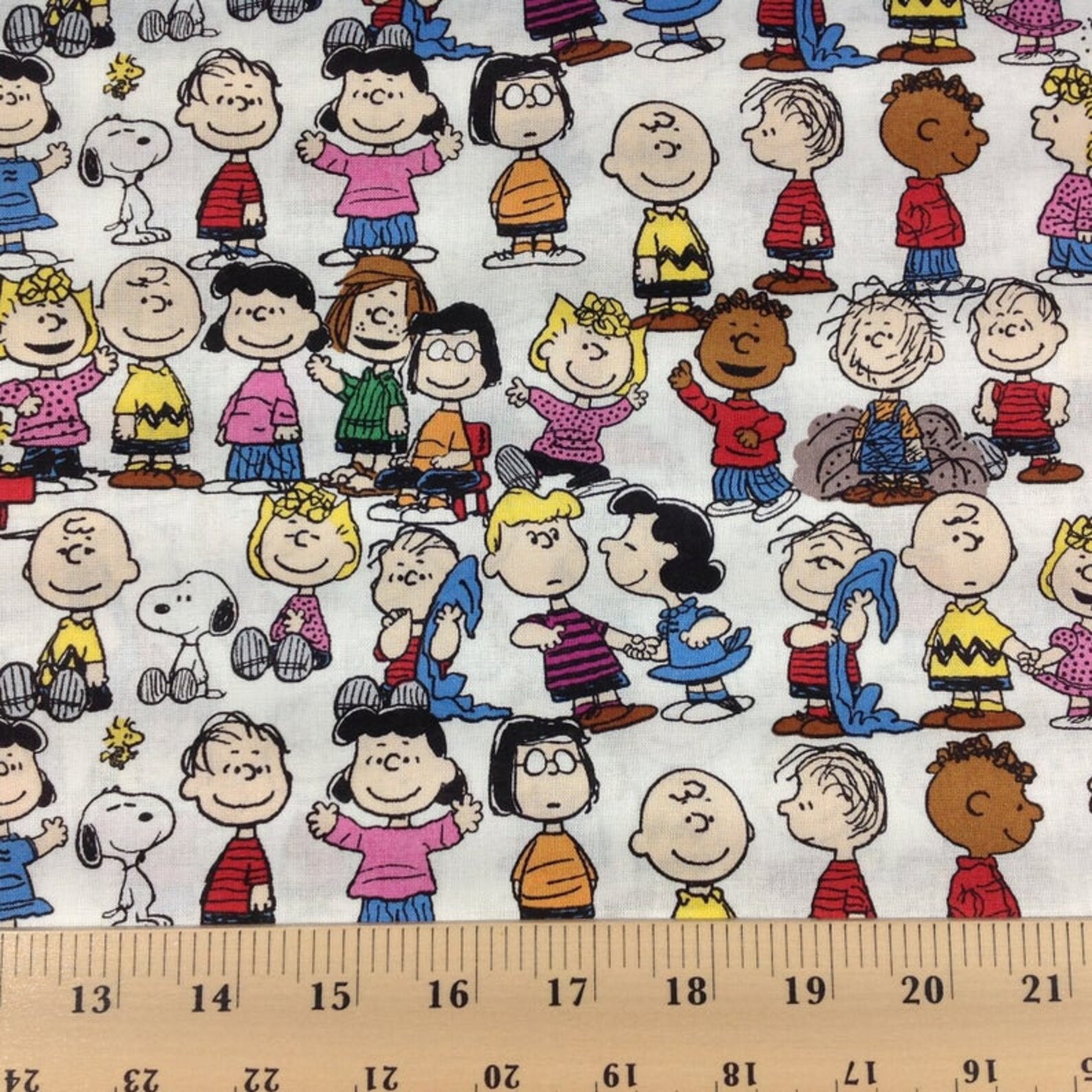 Peanuts gang fabric BTY sold by the yard. Quilting Cotton. Etsy