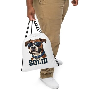 Boxer Dog SOLID Dragskoväska