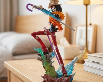 Brook Soul King Action Figure, One Piece Anime Collectible PVC Model Toy