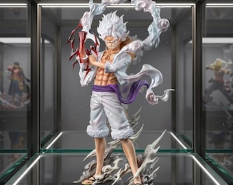 One Piece Nika Luffy PVC Figure: 25cm Anime Statue Collectible Model Toys