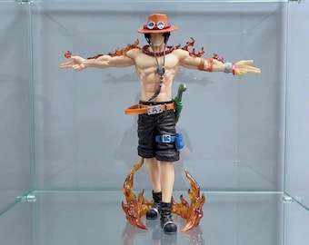 Portgas D. Ace Fire Fist Figure: One Piece Anime Collectible Statue Toy