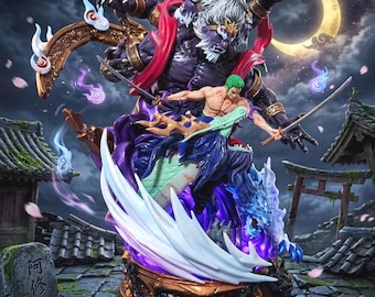 One Piece Roronoa Zoro Hell Form Action Figure: Exquisite Anime Collectible Model