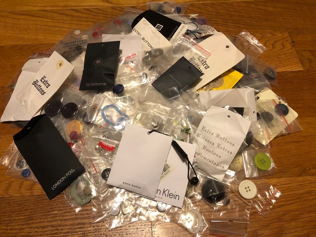 Extra Buttons Packets Lot - Etsy