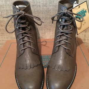 Smoky Mountain Boots Lacer Kiltie Size 5 1/2 New Bay Apache