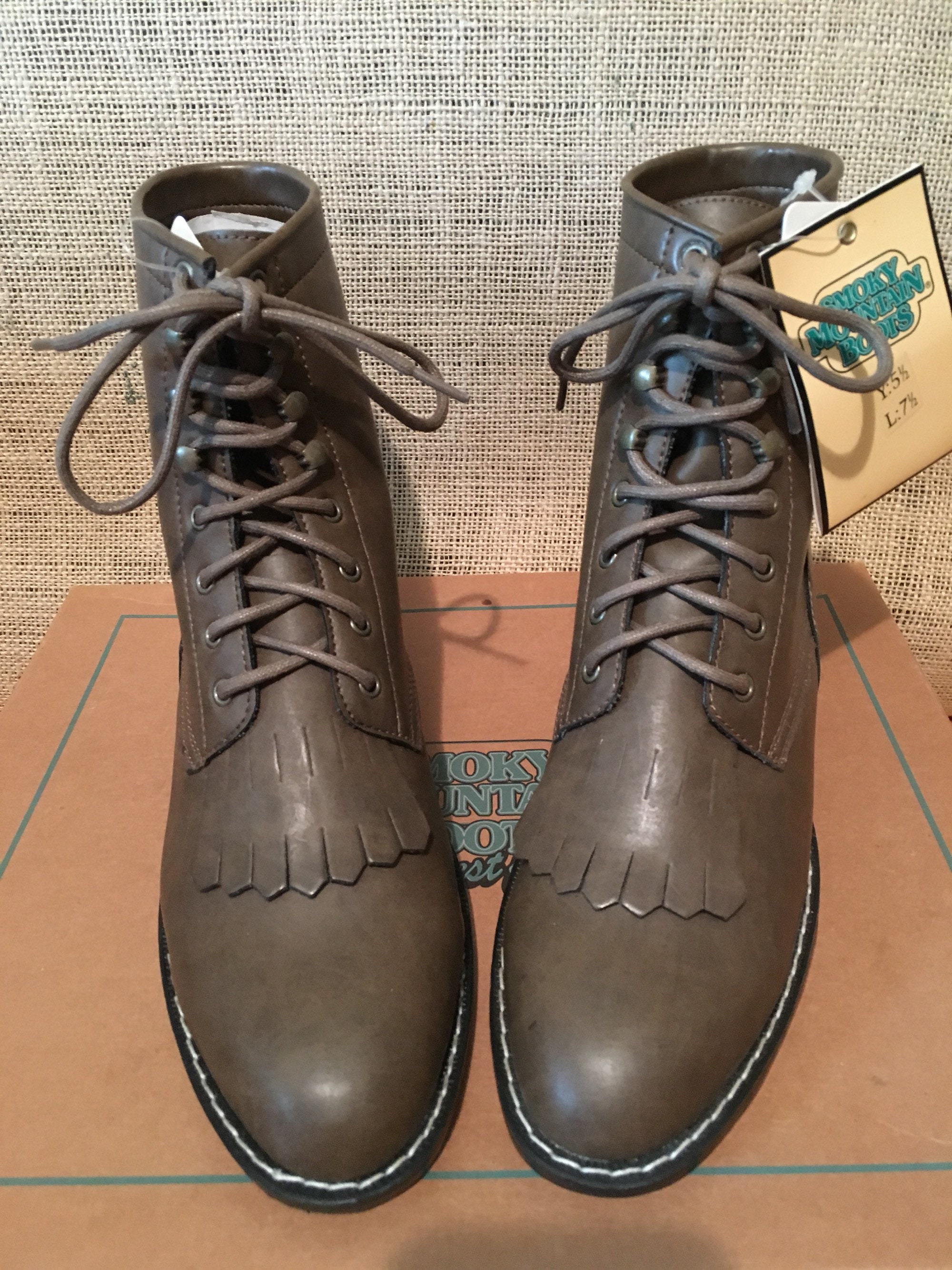 Boot Kiltie False Tongue UK