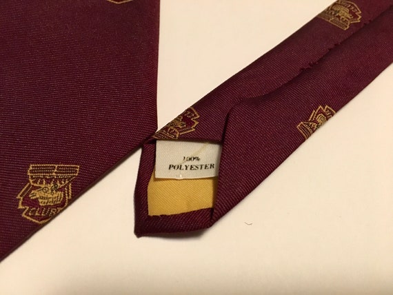 1990 Necktie Loyal Order of Moose 25 Club Tie 50th An… - Gem