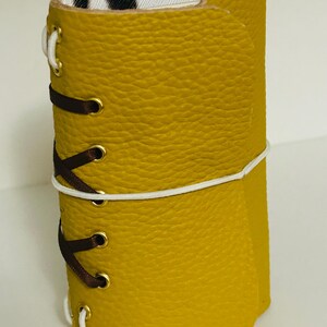 Mini “Charmlet” Leather Tri-fold Cover, 2 inserts included