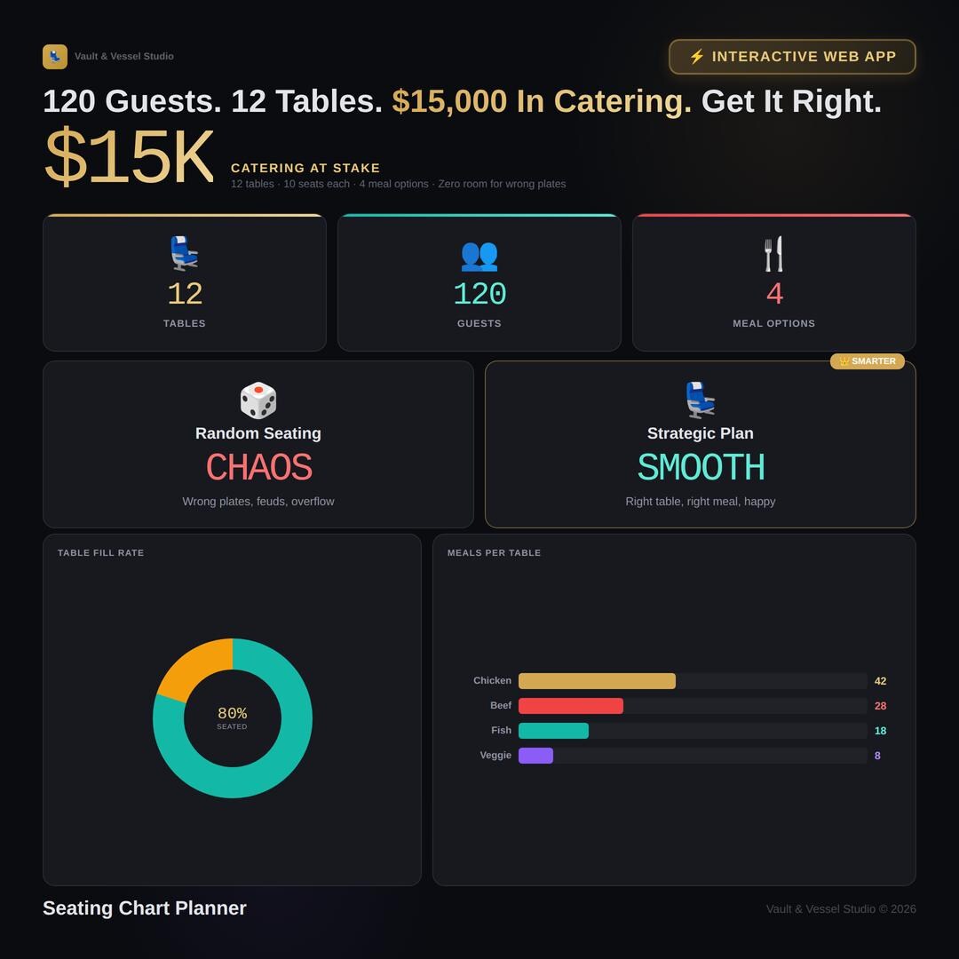 Seating Chart Planner | Table Assignment & Group Optimizer ...