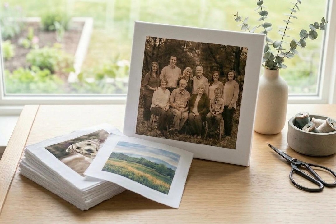 Personalized Custom Photo Prints on 100% Cotton Fabric for Quilts & DIY ...