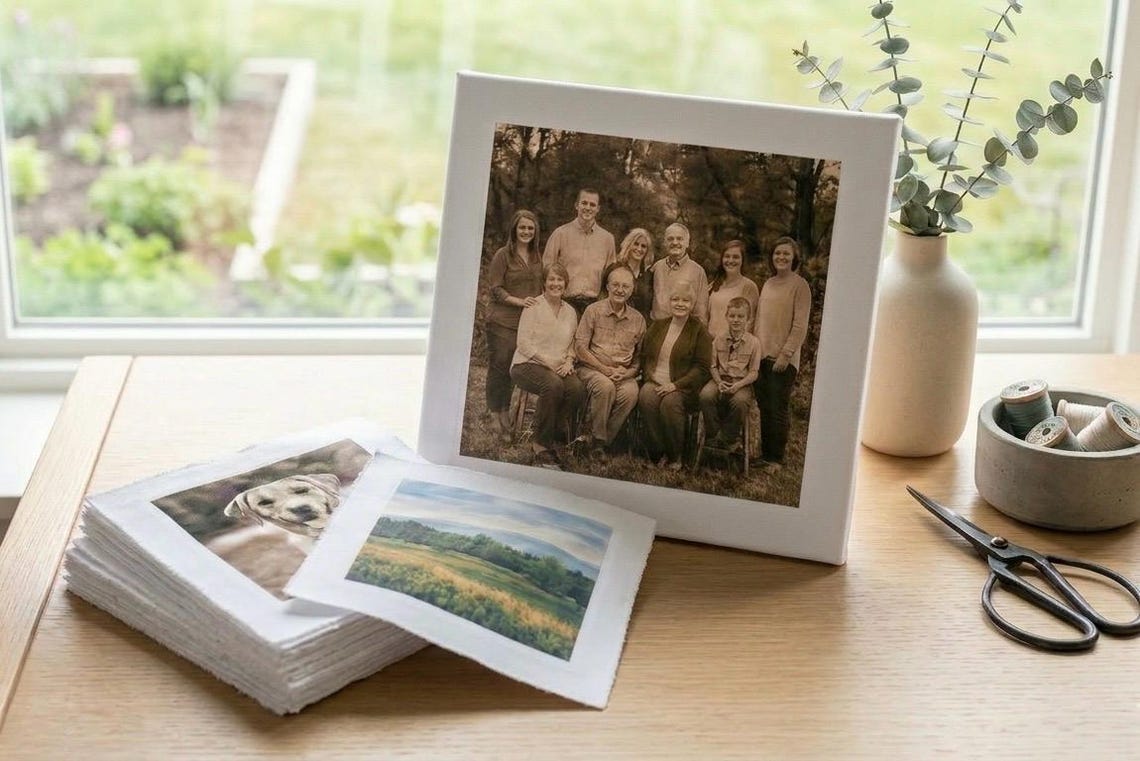 Personalized Custom Photo Prints on 100% Cotton Fabric for Quilts & DIY ...