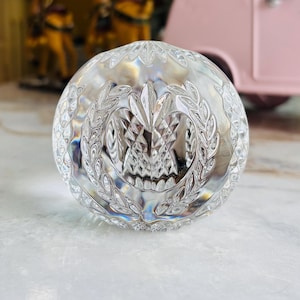 Waterford Crystal Times Square Ball Drop 2001 Paperweight