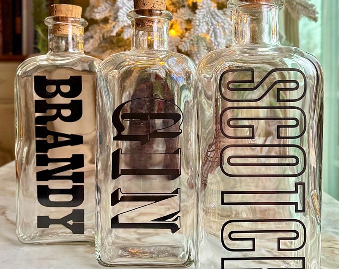 Typography Vintage Wheaton Decanter *sold separately