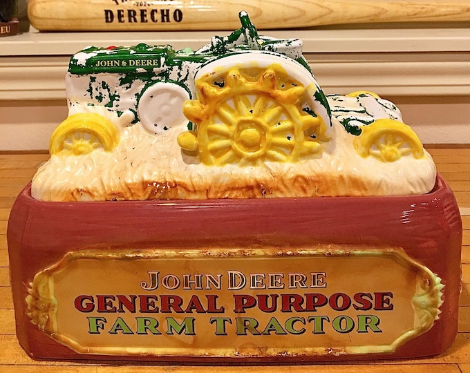 John Deere Tractor Cookie Jar