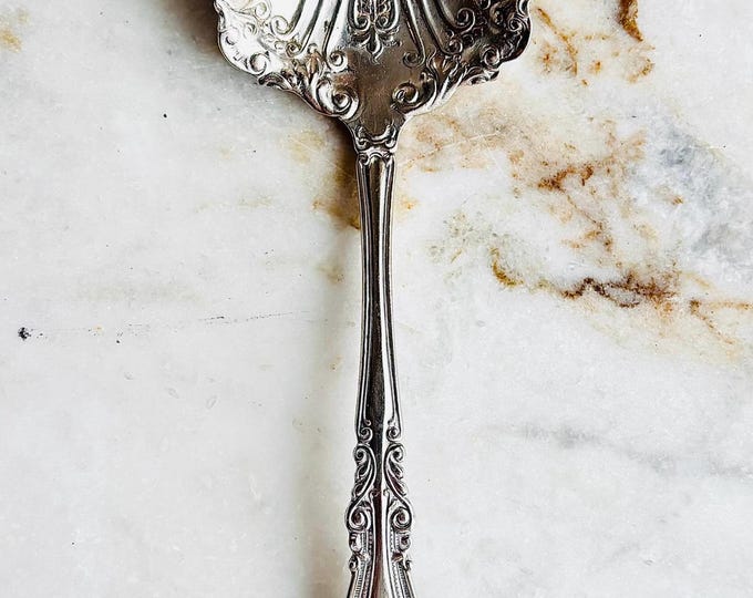 Antique John Clulee Design for WM Rogers “Blenheim” Special Silver Plated Ladle