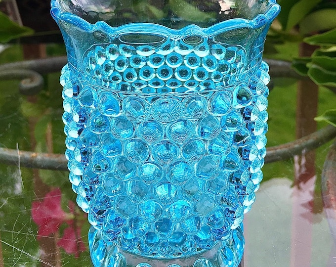 Antique EAPG Doyle Spiked Hobnail Spooner
