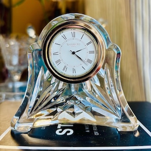 Waterford Crystal Heritage Abbey Clock