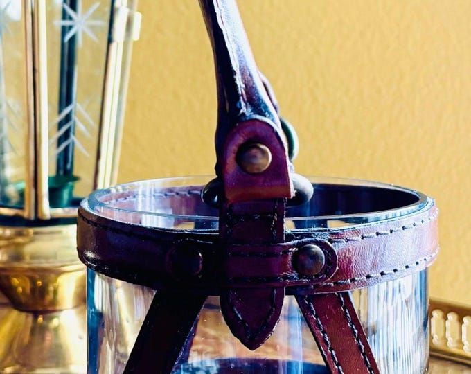 Jacques Adnet Style Wine Holder/Ice Bucket