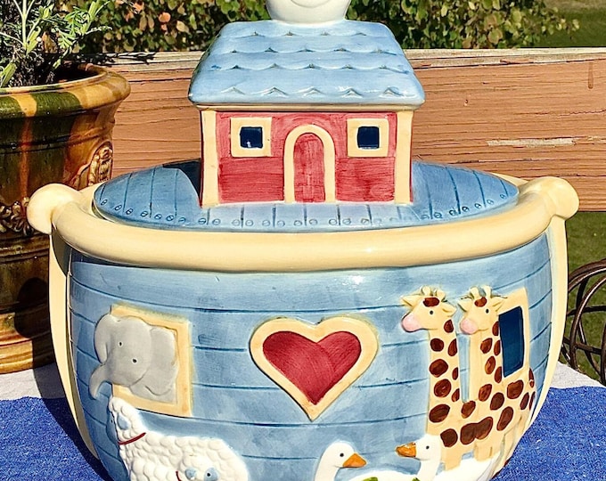 Susan Winget Noah’s Arc Cookie Jar