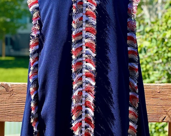 Chloe Oliver “U.S. of A.” Fringe Dress Ladies S