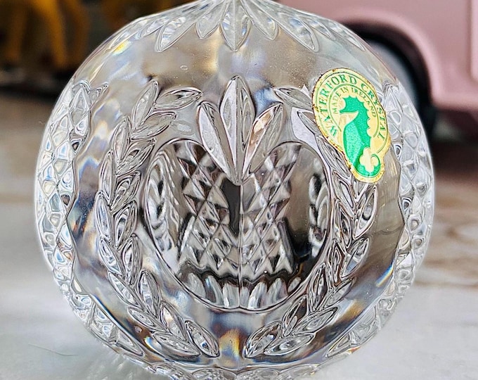 Waterford Crystal Times Square Ball Drop 2001 Paperweight