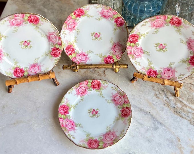 Antique Thu. E MR. “Louvre” Bavaria Canapés *Set of 4