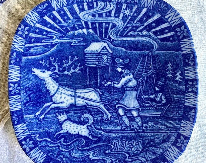 Rörstrand Sweden 1971 Christmas Plate