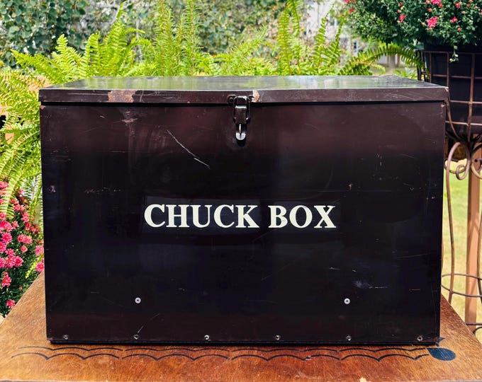 Rare 1960’s Vintage “CHUCK BOX”/Camping Kitchen