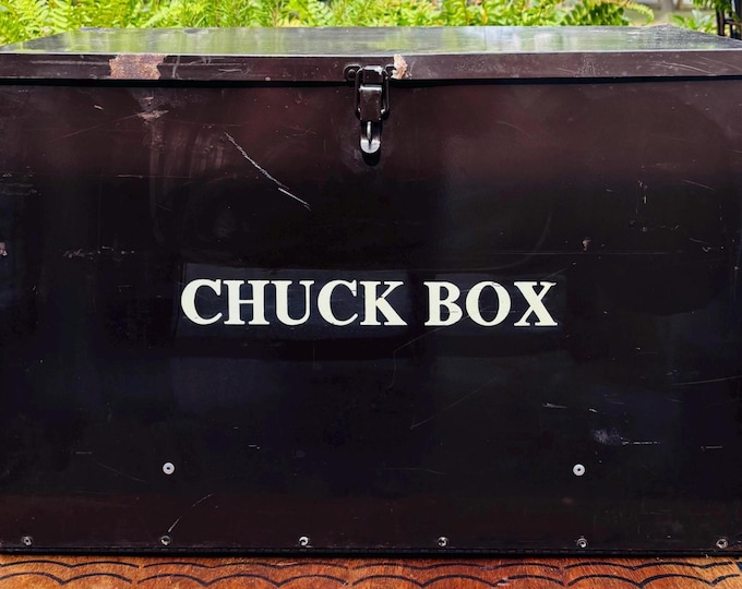 Rare 1960’s Vintage “CHUCK BOX”/Camping Kitchen