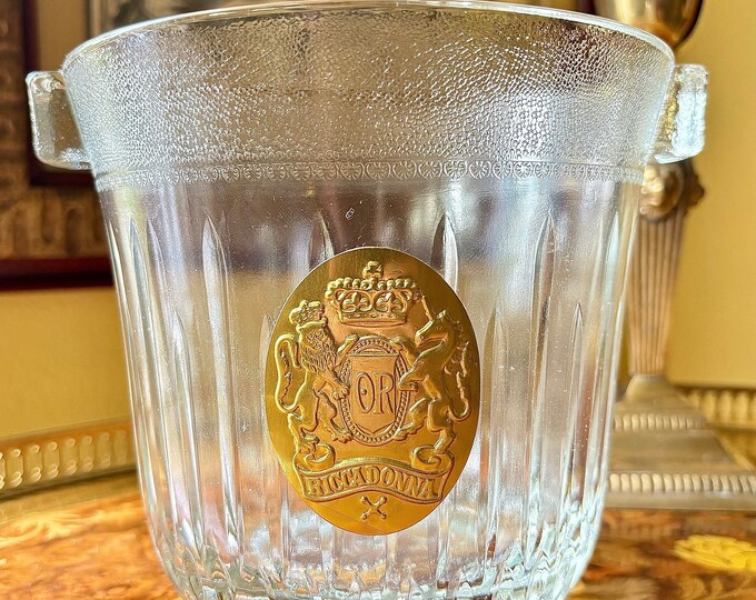Antique “Riccadonna” Hotel Champagne/Ice Bucket