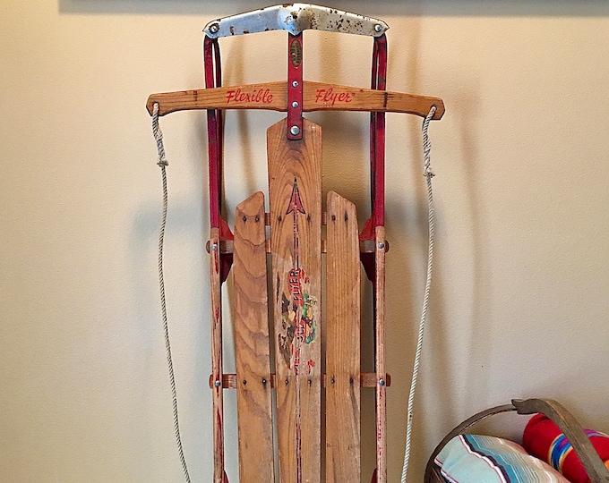 Antique 1930’s Flexible Flyer Sled