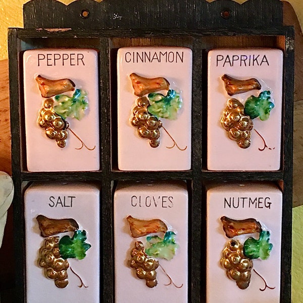 Ceramic Spice Rack Etsy