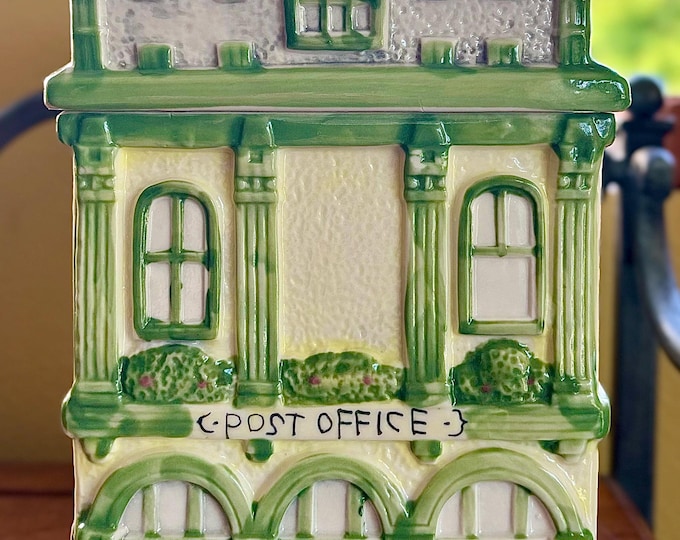 Cottage Canister “Post Office” by Vintage Mercuries