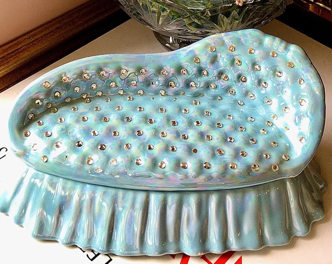 Crystal Chaise Lusterware Trinket Box by Jamar Mallory