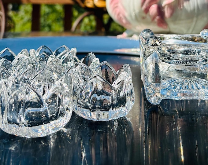 Antique Salt Cellar Set *7 Piece Set