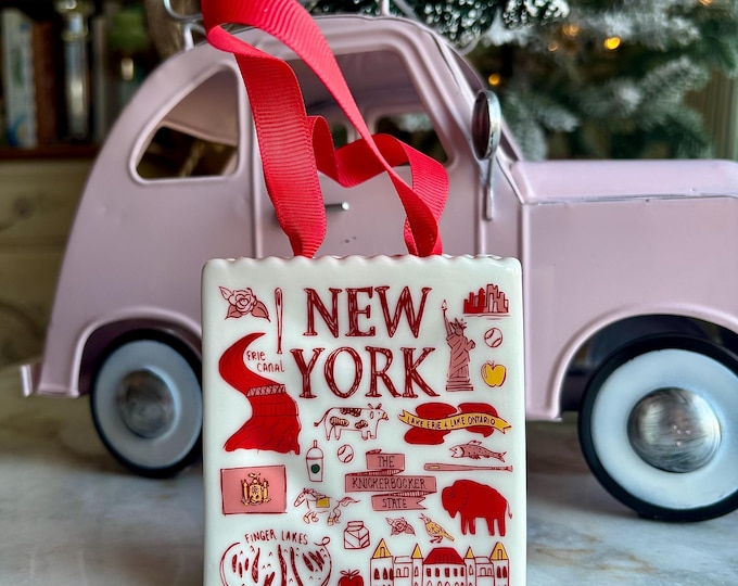 Vintage Starbucks Been There Series New York Ornament