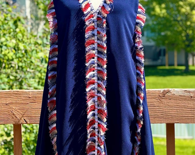 Chloe Oliver “U.S. of A.” Fringe Dress Ladies S