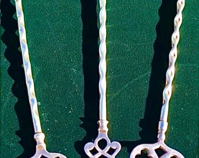 Antique English Brass Toasting Fork *each sold separately