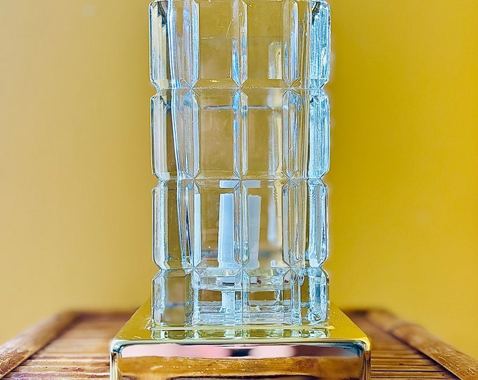 Gilbert Rohde Crystal Block Lamp