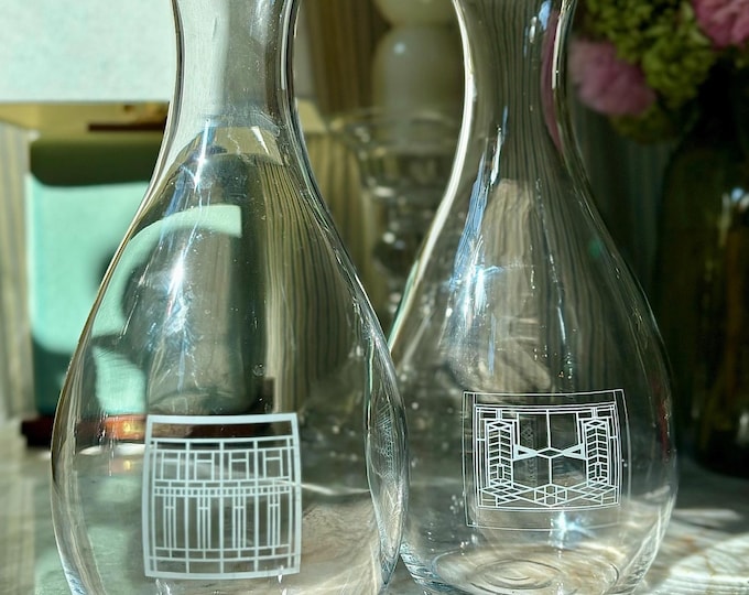Frank Lloyd Wright Crystal Carafe *Sold separately