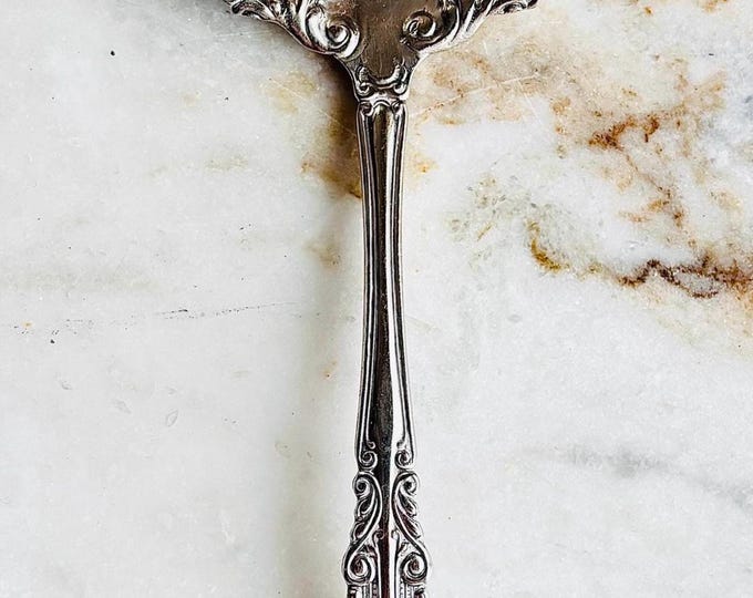 Antique John Clulee Design for WM Rogers “Blenheim” Special Silver Plated Ladle