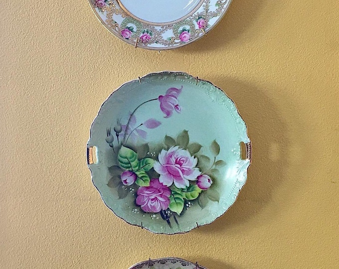 Hand Painted Plates By Nippon, Lefton, & Wheelock *Sold separately