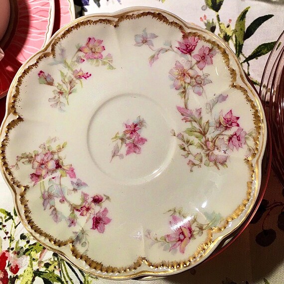 Limoges Haviland Saucers Set of 6 Etsy
