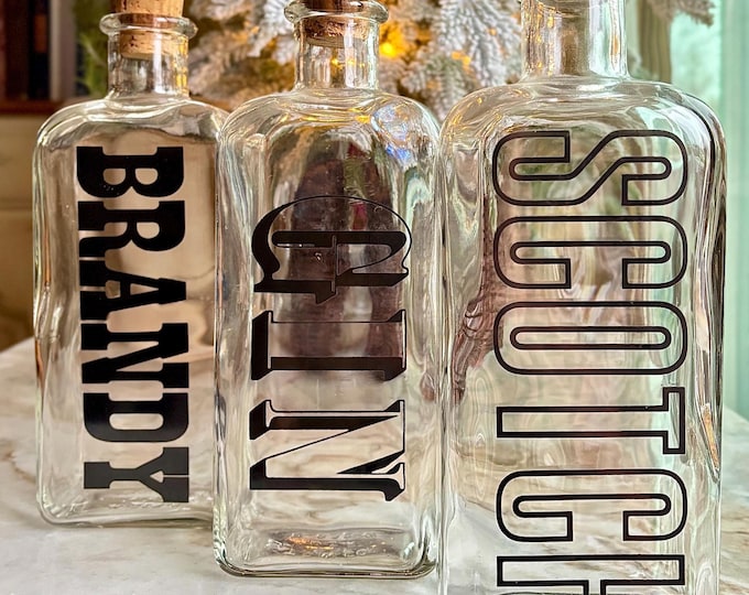 Typography Vintage Wheaton Decanter *each sold separately