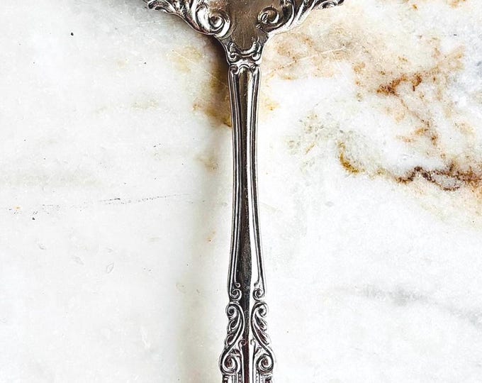 Antique John Clulee Design for WM Rogers “Blenheim” Special Silver Plated Ladle