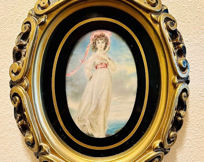 Victorian Glass Art Sir Thomas Lawrence “Pinkie”