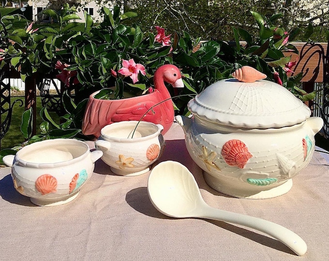 Seaside 5 Piece Tureen Set