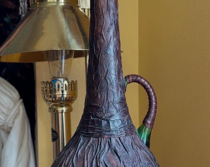 Mid-Century Italian Leather Wine Jug/Ewer